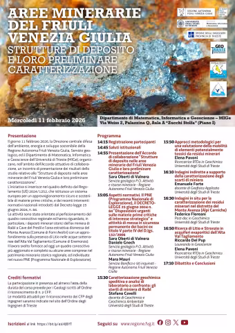 Locandina evento miniere